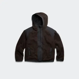 Canada Goose Blouson aviateur r&eacute;versible en molleton Alberni pour homme (Hommes, Oxford Navy/ Glade Green, TTG)