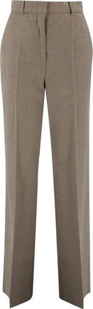 Max Mara Stretch Flannel Trousers