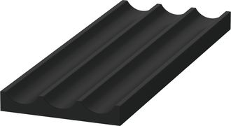 Duravit Sistema De Mobiliario Duravit Anchura 100mm, Negro Diamante