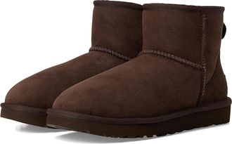 UGG Classic Mini II Womens Boots Dusted Cocoa : 10 B - Medium, Sheepskin/Suede
