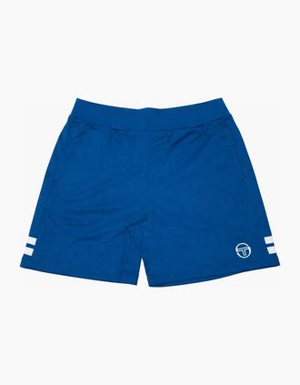 Sergio Tacchini Mens Sergio Tacchini New Orion Shorts Mykonos Blue/Gardenia - Size: 39/38/32