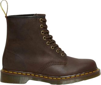 Dr. Martens Klassieke leren veterschoenen met rubberen zool - Heren - Veterlaarzen - Bruin - 41 EU - Schoenen