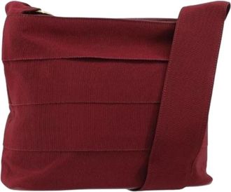 Ferragamo Borsa a spalla Pre-owned in tela - - Pre-owned - Donna - Rosso - ONE SIZE