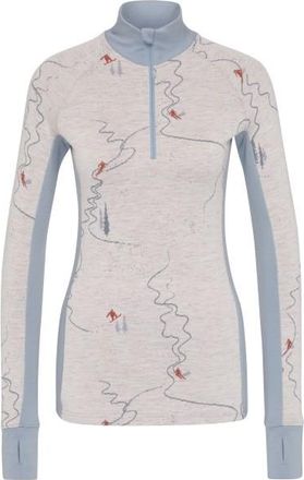 Stoic Merino225 StensundSt. Half Zip Merinoshirt f&uuml;r Damen | grau