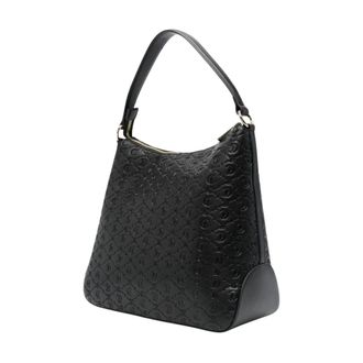 Just Cavalli Tassen, Dames, Zwart, ONE Size, Leer, Shoulder Bag