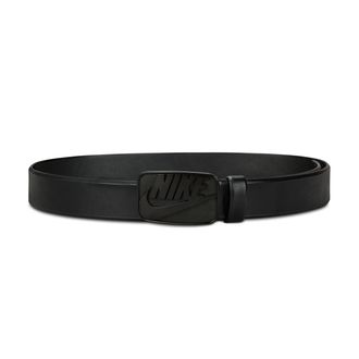 Nike Mens Bevel-Edge Belt in Black | 18023-001
