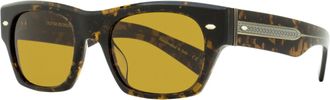 Oliver Peoples Mens Kasdan Sunglasses OV5514SU 174753 Walnut Tortoise 51mm