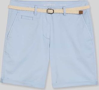 Tom Tailor Chinoshorts mit G&uuml;rtel in Hellblau, Gr&ouml;&szlig;e 36