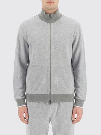 Brioni Felpa in cotone con zip Brioni