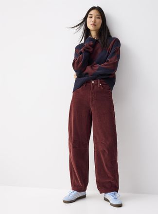 Twik Womens Corduroy barrel pant