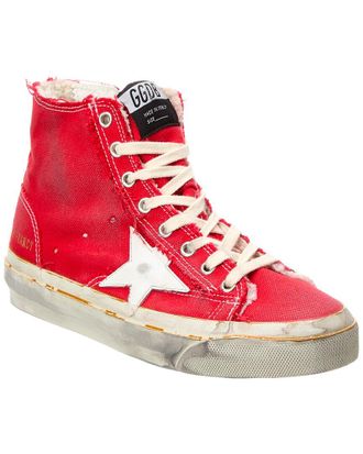 Golden Goose Girls Hi-Top Francy Star Denim Sneaker Sz 29 US 2024 11.5