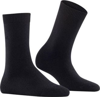 Falke Cosy Crew Socks in Black at Nordstrom, Size 35-38