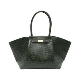 DeMellier Tote Bags, female, Green, Size: ONE SIZE New York Tote