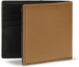 Valentino Garavani Mens Black Calf Leather Bos Taurus Wallet