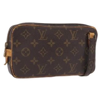 Louis Vuitton Pre-owned Vintage Cross Body Bag - Dames - Pre-owned - Bruin - Maat: ONE Size Leer