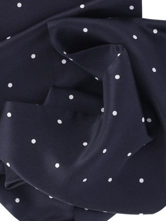 Destin Unisex Scarfs Blue Silk