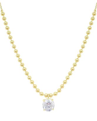 Meira T 14K 1.00 Ct. Tw. Lab-Grown Diamond Solitaire Necklace