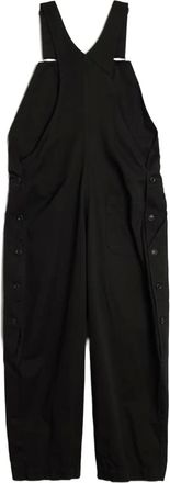 Yohji Yamamoto Tuta intera con zip - Nero