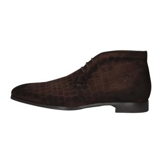 Magnanni Lace-up Laarzen - Heren - Schoenen - Bruin - Maat: 45 EU Su&egrave;de