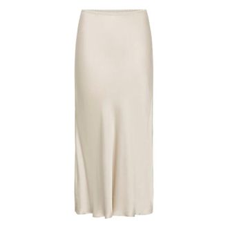Part Two LaurinaPW SK - Dames - Rokken - Beige - Maat: 4XL Viscose