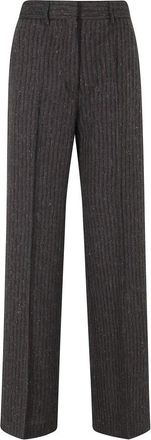 Erika Cavallini Semi Couture Donna, Pantaloni, Nero, XS, new