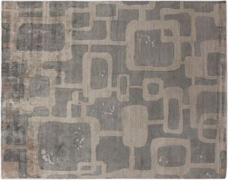 Exquisite Rugs Koda Hand Loomed Bamboo Silk Area Rug