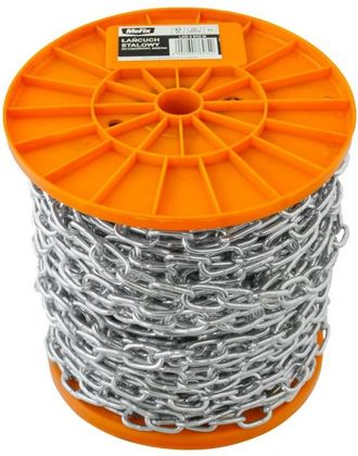 OEM Catena Corta D-1 10mm Zincata Metro - 10.0 Mb - Lan 10 Stz M