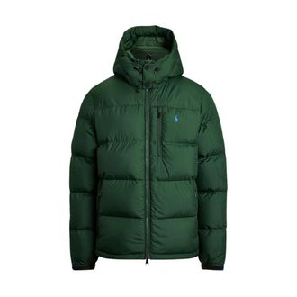 Polo Ralph Lauren Denim Jackets, male, Green, Size: XL Gorham Down Jacket