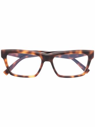 Saint Laurent Eyewear Occhiali wayfarer - Marrone