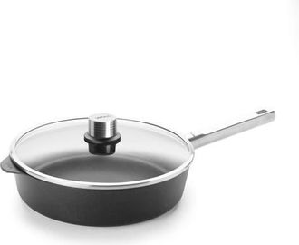 Woll Ecologic Pro Nonstick Saute Pan & Lid Set 11-Inch, 3.7 Quart in Black at Nordstrom