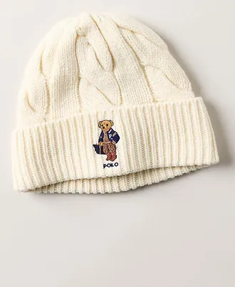 Polo Ralph Lauren Polo Bear Cable-Knit Beanie