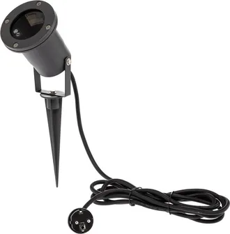 Lindby L&aacute;mpara Para Exterior tessa En Negro De Metal - Lindby