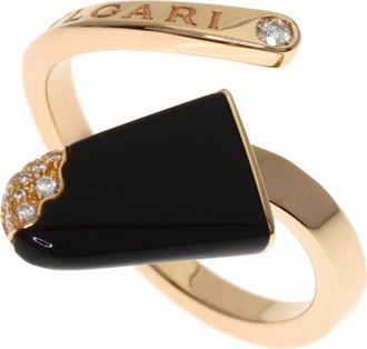 Bulgari Pink Gold (18K) Band Ring (Pre-Owned)