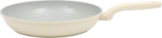 Gibson Home Barnsdall 12 Inch Nonstick Aluminum Frying Pan in White at Nordstrom