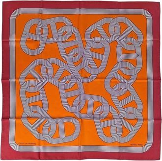 Herm&egrave;s Pre-owned Vintage Scarf - Dames - Vintage Accessoires - Veelkleurig - ONE Size - Vintage