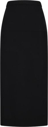 Valentino Garavani Dames, Rokken, Zwart, Maat: XS Wol