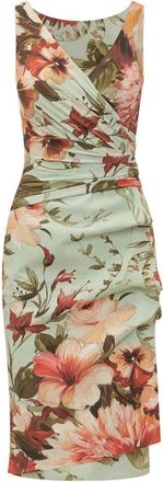 La Petite Robe Di Chiara Boni Isoshi Dress - Dames - Wikkelkleedje - Veelkleurig - 2XL - Kleedjes