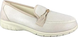 Fischer Stijlvolle Mocassin Schoenen - Dames - Loafers - Beige - 40 EU - Schoenen