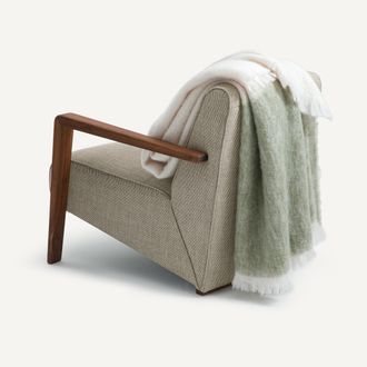 AM.PM Tweekleurige plaid van wol en polyamide, Tzara