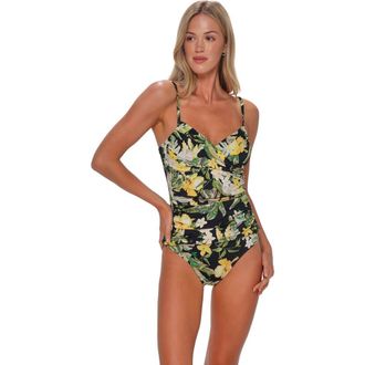 Sunsets Simone Tankini Swimsuit Top in Night Bloom at Nordstrom, Size Medium
