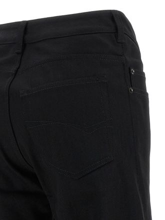 Balenciaga Cotton Flared Jeans - Black