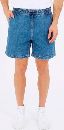 Guess Drawstring Denim Shorts in Blue at Nordstrom, Size 29