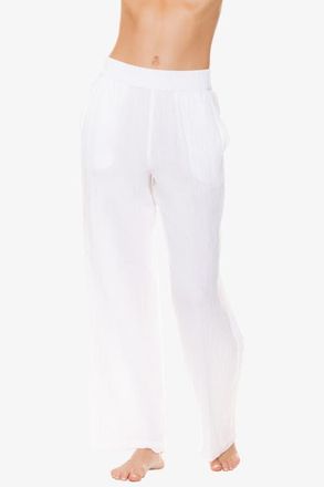 Helen Jon Island Pant in White at Nordstrom, Size X-Large