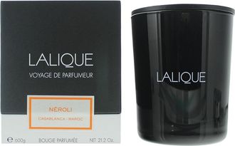Lalique Unisex Neroli Casablanca Candle 600g - Orange - One Size