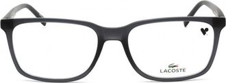 Lacoste L2859N024 Rectangle Full Rim Eyeglasses - Gray