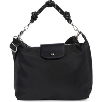 Urban Expression Nylon Flap Crossbody Bag in Black at Nordstrom Rack
