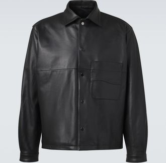 St&ograve;ffa Leather jacket