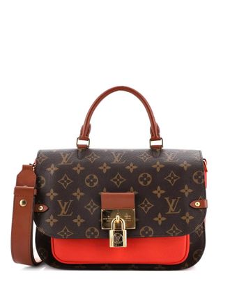 Louis Vuitton Vaugirard Handbag Monogram Canvas with Leather satchel - Bruin