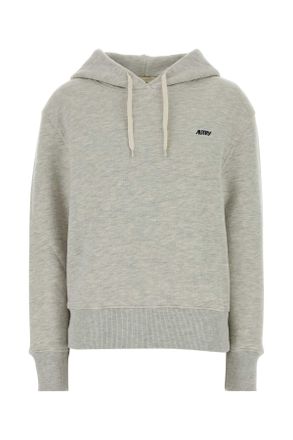 Autry Light Grey Cotton Sweatshirt
