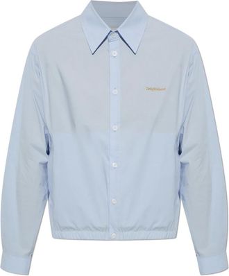 Zadig&Voltaire Toria Shirt - Dames - Overhemden - Blauw - M - Katoen - Overhemden
